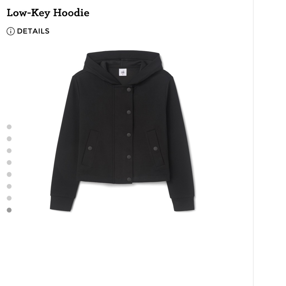 CAbi Black Low-Key Hoodie